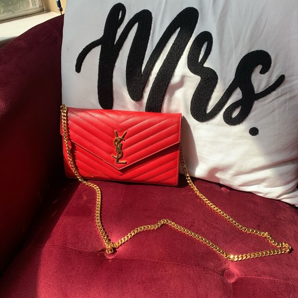 Saint Laurent Handbags - Saint Laurent Medium envelope WOC